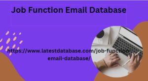 Job Function Email Database