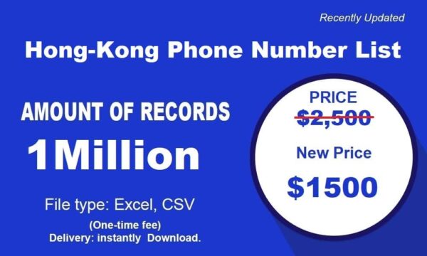 Hong-Kong Phone Number Material Trial