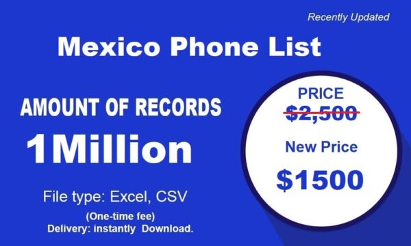 Mexico Phone Number Material Trial