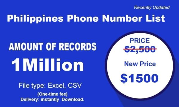 Philippines B2C Phone Number Material