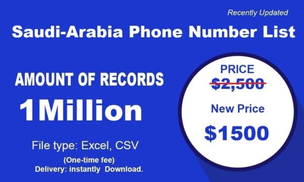 Saudi-Arabia B2C Phone Number Material